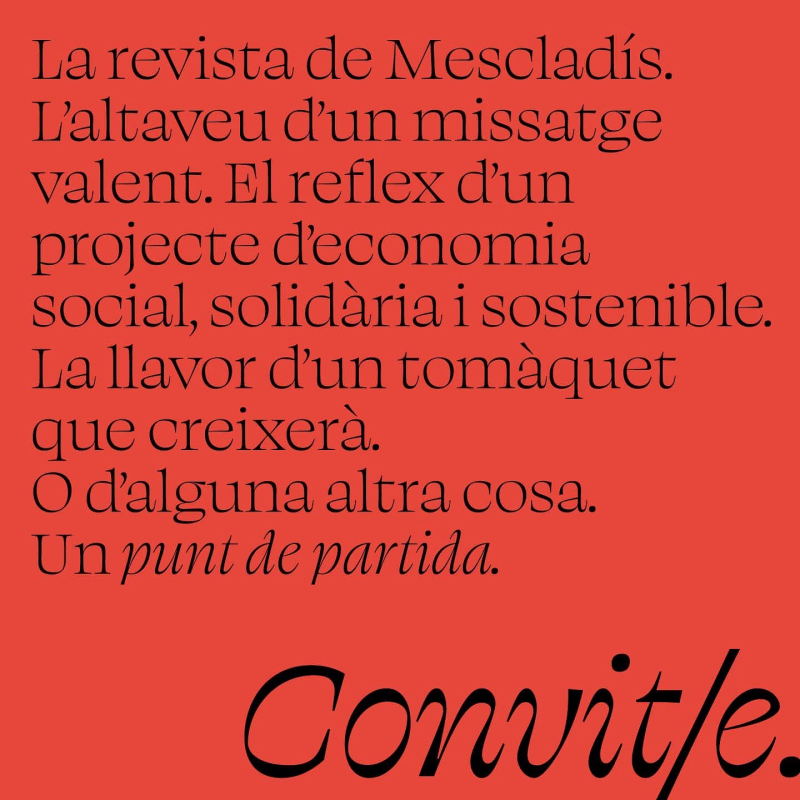 Convit/e, la revista de Mescladís 6